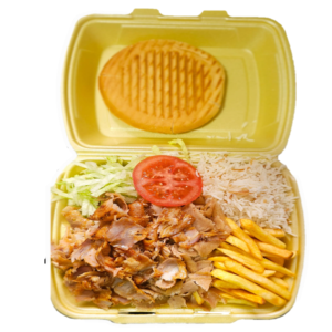 PLATO KEBAB DOBLE ( MAS CARNE )